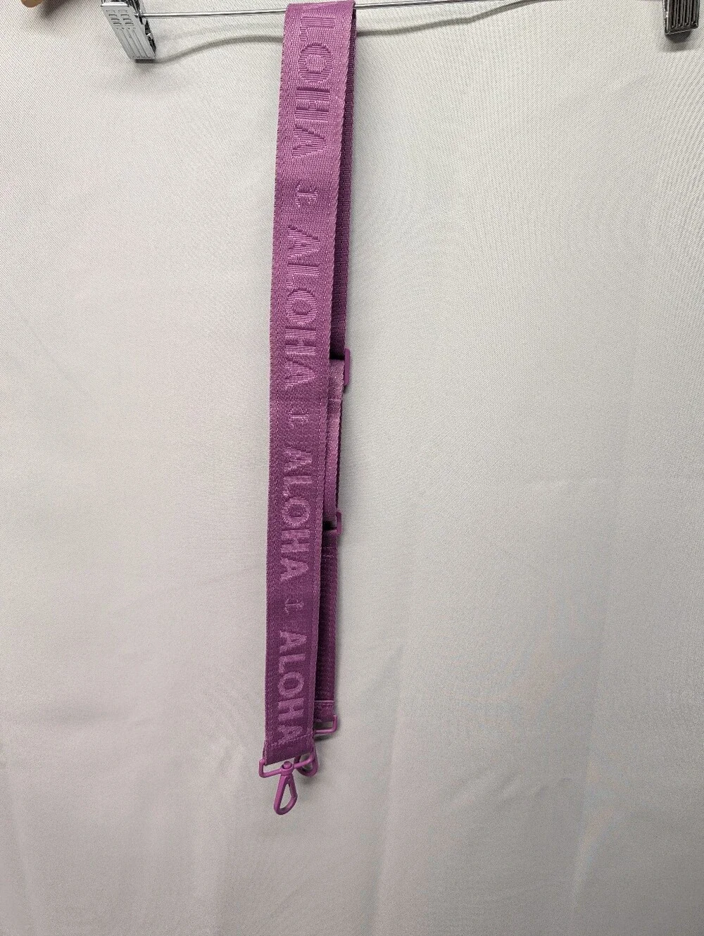 ALOHA Collection Lilac Adjustable Logo Shoulder / Crossbody Replacement Strap